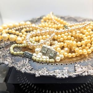 Old Vintage Pearls Lot for Crafting